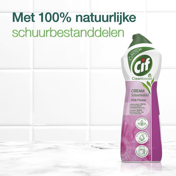 Cif Cream Schuurmiddel Pink Flower (750 ml)  SCI00119 - 6