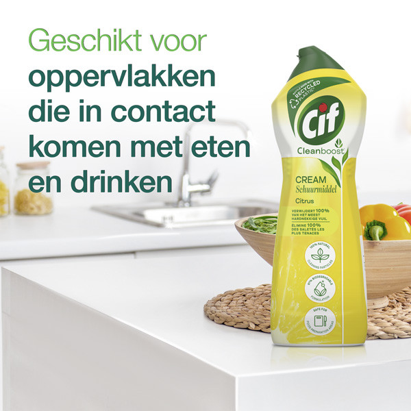 Cif Vloeibaar Schuurmiddel Citroen (750 ml)  SCI00030 - 6