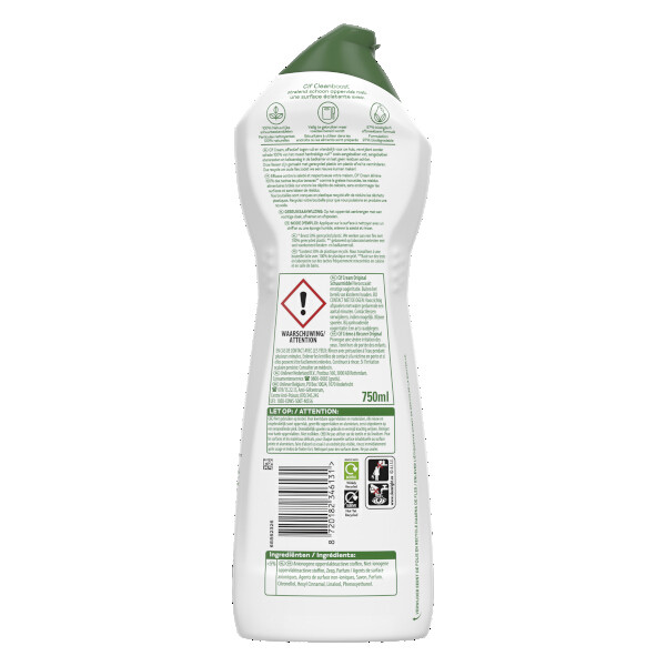 Cif Vloeibaar Schuurmiddel Original (750 ml)  SCI00032 - 2