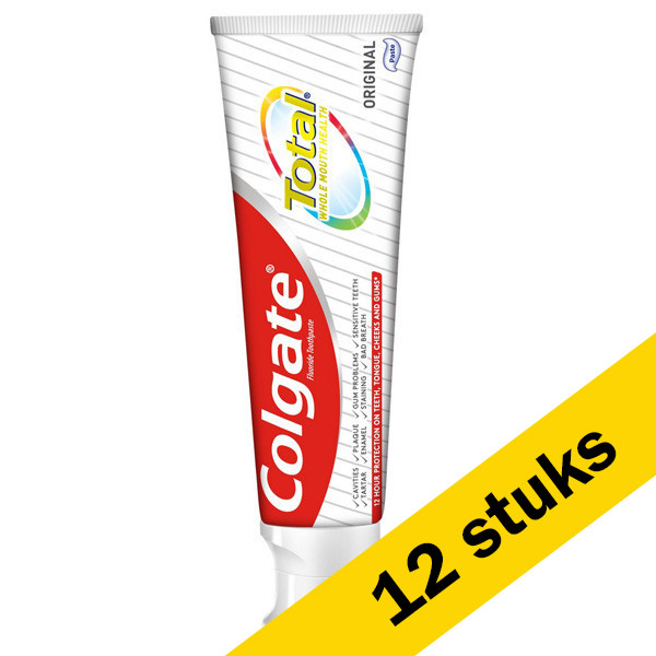 Colgate Aanbieding: 12x Colgate Total Original tandpasta (75 ml)  SCO02007 - 1