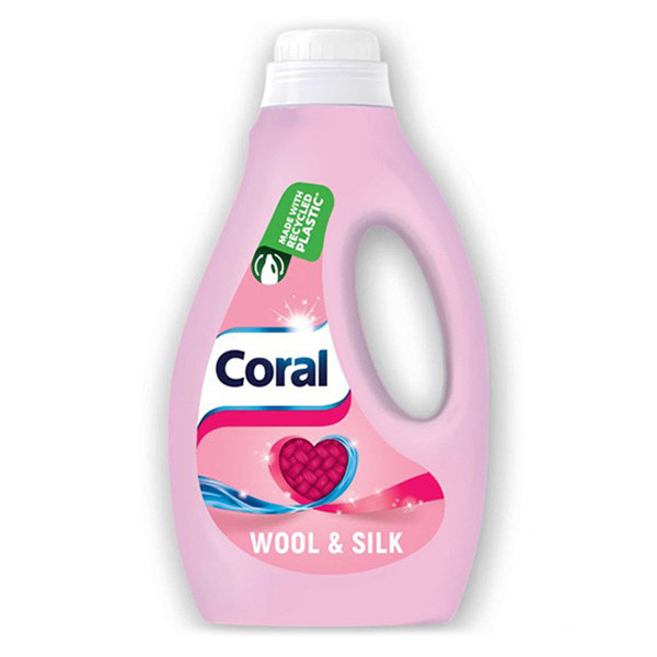Coral vloeibaar wasmiddel Wool & Silk 1,25 liter (26 wasbeurten)  SCO00042 - 1