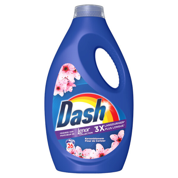 Dash vloeibaar wasmiddel Kersenbloesem Lenor La Collection (26 wasbeurten)  SDA05070 - 1