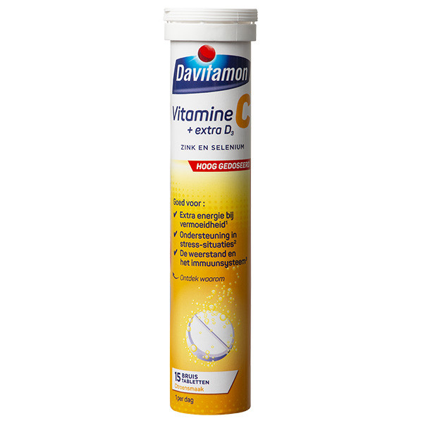Davitamon vitamine C bruistabletten (15 stuks)  SDA00031 - 1