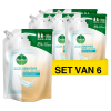 Aanbieding: 6x Dettol Handzeep Navulling Sensitive (500 ml)