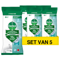 Dettol Aanbieding: Dettol Schoonmaakdoekjes Ocean (5 vepakkingen - 360 doekjes)  SDE01140