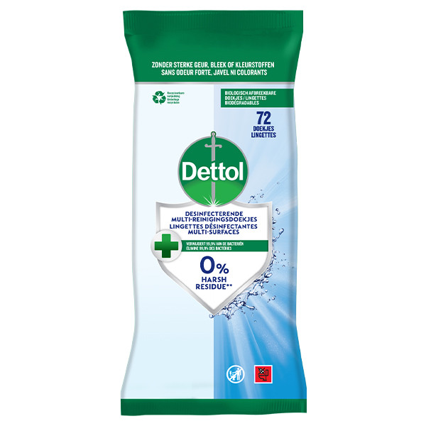 Dettol Schoonmaakdoekjes Cleanser (72 doekjes)  SDE01135 - 1