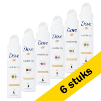 6 deodorant sprays van 250 ml