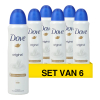 Aanbieding: 6x Dove deodorant spray Original (150 ml)