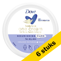 Aanbieding: Dove Body Cream Jar Nourishing (6x 250 ml)