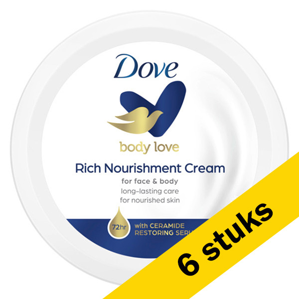 Dove Aanbieding: Dove Bodycrème Nourishing  (6 stuks - 150 ml)  SDO00441 - 1