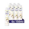 Aanbieding: Dove Deodorant Coconut & Jasmine (6x 150 ml)