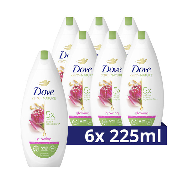 Dove Aanbieding: Dove Douchegel Glowing (6 stuks - 225 ml)  SDO00409 - 1