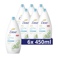 Aanbieding: Dove Douchegel Hydrating Care (6x 450 ml)