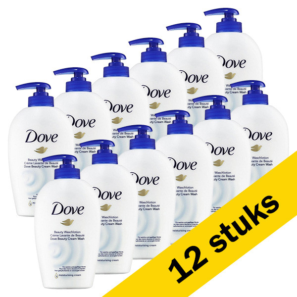 Dove Aanbieding: Dove Handzeep Original (12 stuks - 250 ml)  SDO00310 - 1