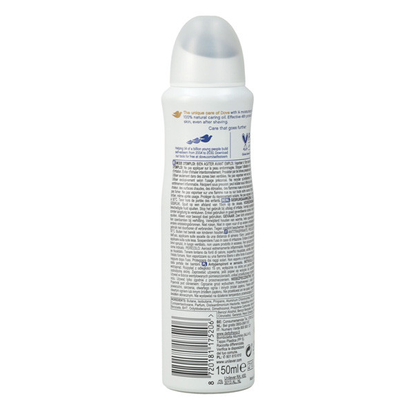 Dove Cotton Soft Deodorant Spray 150 ml  SDO00502 - 3