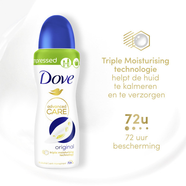 Dove Deodorant Spray Aero Original (100 ml)  SDO00354 - 4