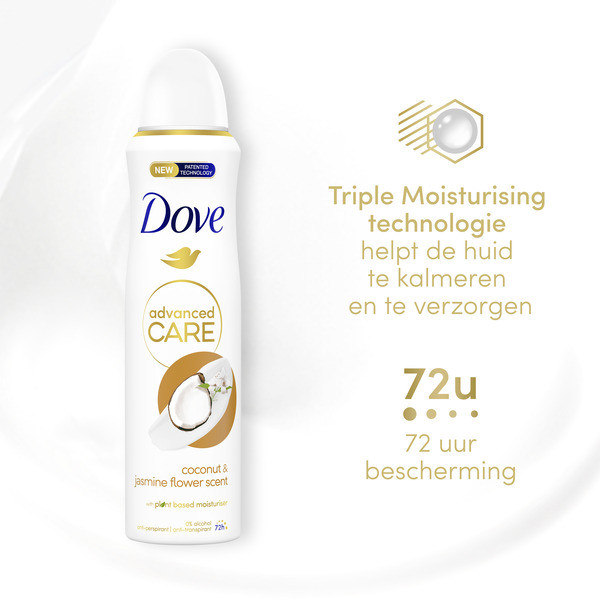 Dove Deodorant Spray Coconut & Jasmine (150 ml)  SDO00444 - 4