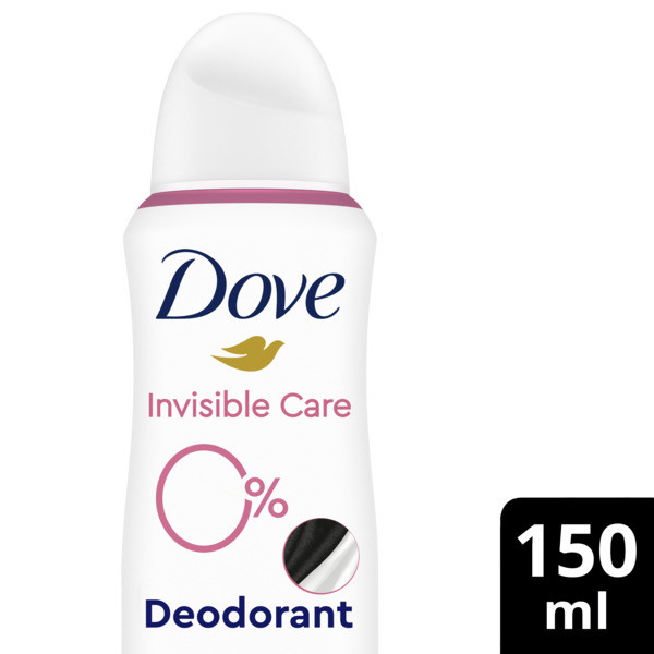 Dove Deodorant Spray Invisible 0% (150 ml)  SDO00344 - 2