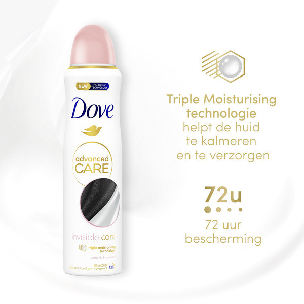 Dove Deodorant Spray Invisible Care (150 ml)  SDO00446 - 4