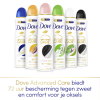 Dove Deodorant Spray Invisible Care (150 ml)  SDO00446 - 5