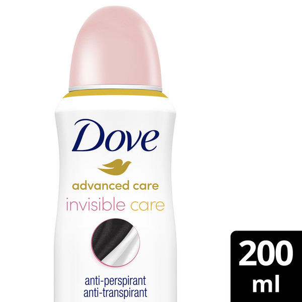 Dove Deodorant Spray Invisible Care (200 ml)  SDO00454 - 2