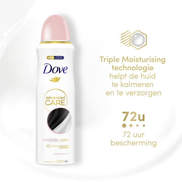 Dove Deodorant Spray Invisible Care (200 ml)  SDO00454 - 4