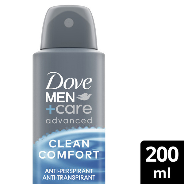 Dove Men+Care Deodorant Spray Clean Comfort (200 ml)  SDO00388 - 2