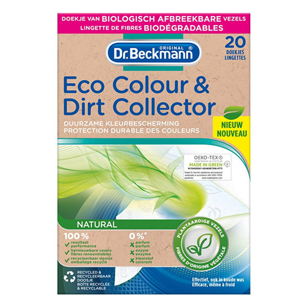 Dr. Beckmann Anti-Kleurdoorloop Doekjes Eco (20 doekjes)  SDR05228 - 1