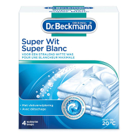 Dr. Beckmann Waszakjes Superwit Textiel (4 stuks - 40 gram)  SDR05283