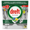 Dreft All-in-One Platinum Vaatwastabletten Citroen (34 vaatwasbeurten)