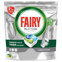 Dreft Fairy All-in-One Platinum Vaatwastabletten Regular (75 vaatwasbeurten)  SDR06230