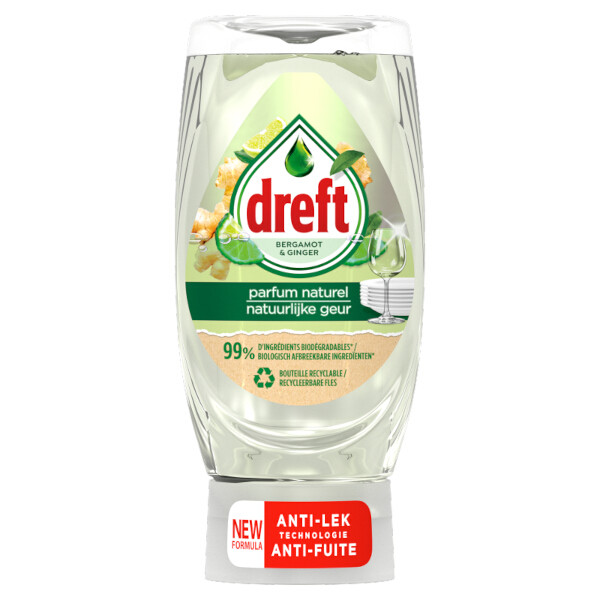 Dreft Max Power Afwasmiddel Bergamot (370 ml)  SDR06299 - 1