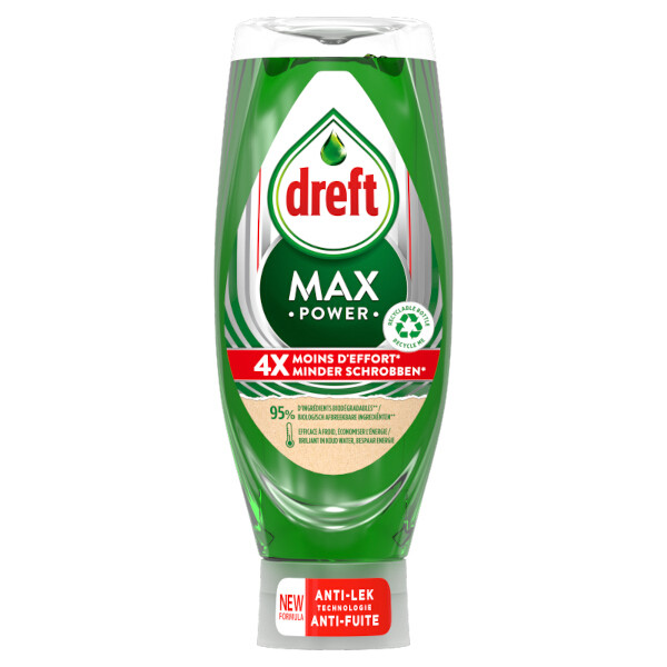 Dreft Max Power Afwasmiddel Original (640 ml)  SDR06295 - 1