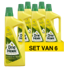 Aanbieding: 6x Driehoek vloeibare groene zeep (725 ml)