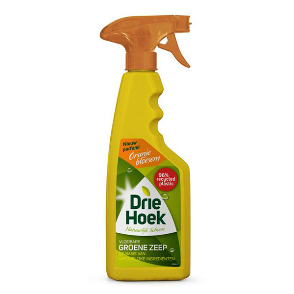 Driehoek groene zeep spray kopen? 500 ml | 123schoon.nl