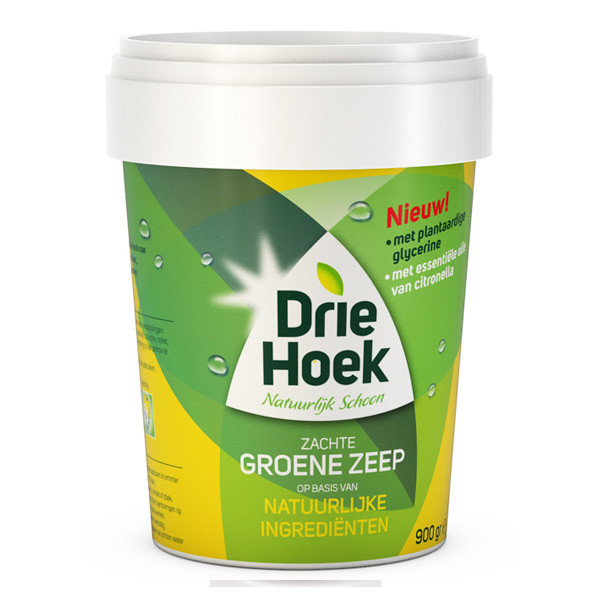 Driehoek groene zeep kopen? | 900 g | 123schoon.nl