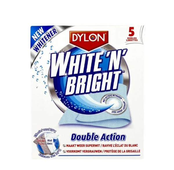 Dylon Vlekverwijderaar White & Bright (5 stuks)  SDY04032 - 1