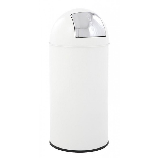 EKO Push afvalbak (40 liter, wit)  SEK00082 - 1