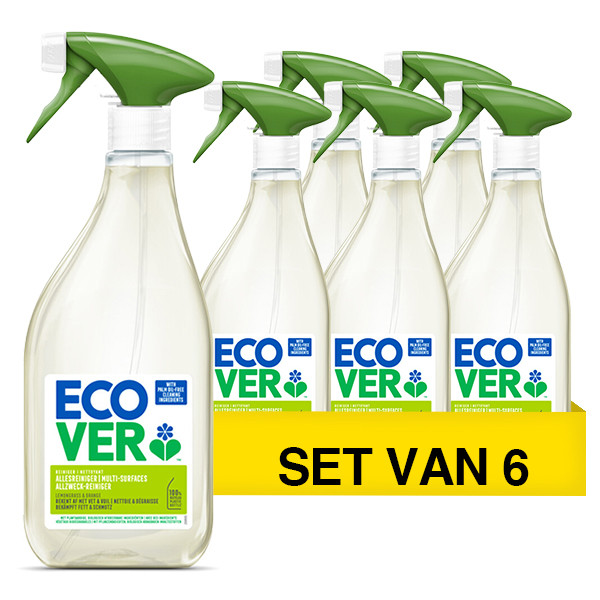 Ecover Aanbieding: Ecover Allesreiniger Spray (6 flessen - 500 ml)  SEC02037 - 1