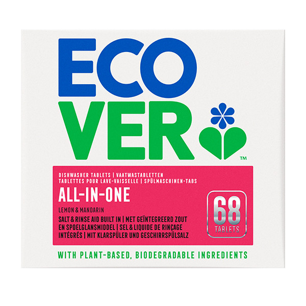 Ecover All-In-One Vaatwastabletten (68 vaatwasbeurten)  SEC02050 - 1