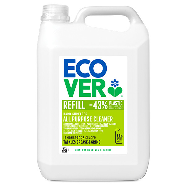 Ecover Allesreiniger Lemongrass & Ginger Navulflacon (5L)  SEC02040 - 1