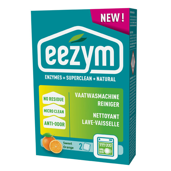 Eezym Vaatwasmachine Reiniger Sweet Orange (2 zakjes - 125 gram)  SEE00022 - 1