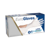 Latex handschoen maat S poedervrij (Eurogloves, wit, 100 stuks)