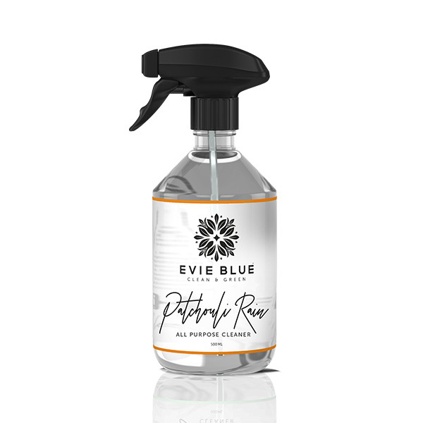 Evie Blue sprayfles allesreiniger patchouli (500 ml)  SEV00010 - 1