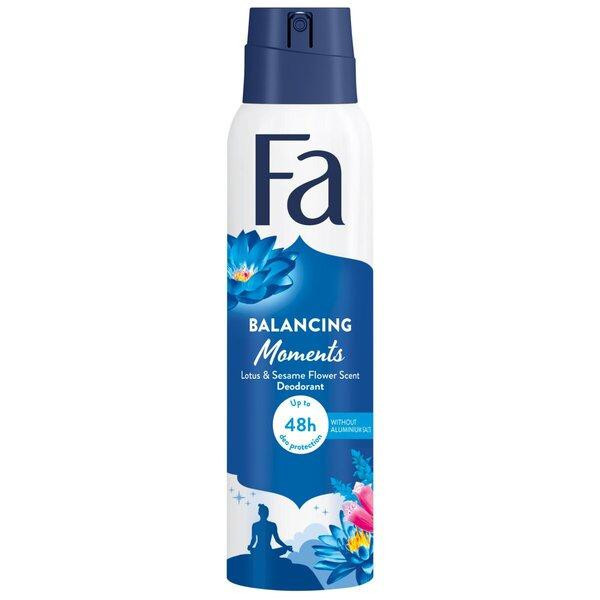 Fa Balancing Moments Lotus & Sesambloem Deospray (150 ml)  SFA06204 - 1