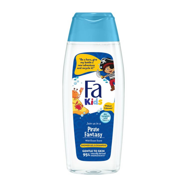 Fa Kids Pirate Fantasy Douchegel & Shampoo (250 ml)  SFA06236 - 1