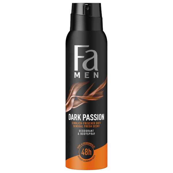 Fa Men Dark Passion Deodorant Spray (150 ml)  SFA06220 - 1