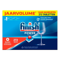 Finish Jaarvolume: Finish Power All-in-1 Vaatwastabletten Regular (272 vaatwasbeurten)  SFI01025