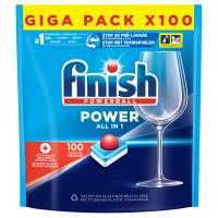 Finish Powerball All-In-1 Vaatwastabletten Regular (100 stuks)  SFI00008