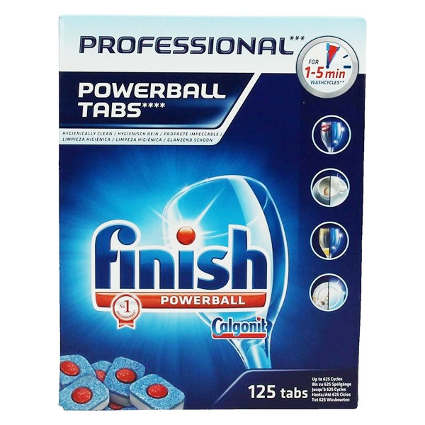 Finish Powerball Professional vaatwastabletten (125 vaatwasbeurten)  SFI00011 - 1